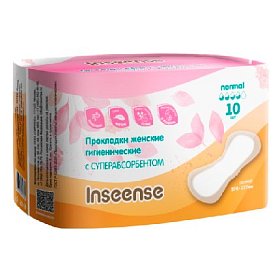купить Прокладки женские гигиенические послеродовые Inseense 10 шт