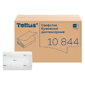 купить Салфетки диспенсерные Tellus Xpressnap 10844 белые N4 20 упак по 200 шт