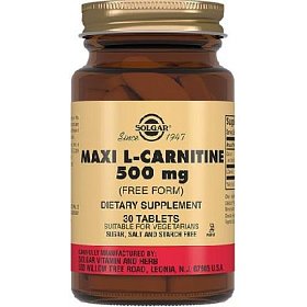 купить Солгар L-Карнитин табл 500мг №30