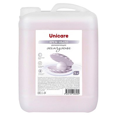 купить Жидкое мыло-крем UNICARE жемчужное увлажняющее 5 л