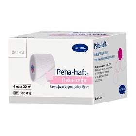 купить Бинт самофиксирующийся эластичный Peha-haft 6 см х 20 м