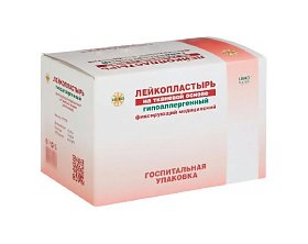 купить Лейкопластырь LEIKO на тканой основе телесный 5,0 х 500 см