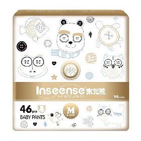 купить Трусики-подгузники супертонкие M (6-11кг) Inseense V6/46 шт