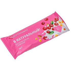 купить Батончик Мюсли Сердце Континента Я натуральный! Клюква 50г