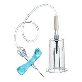 купить Игла-бабочка с луэр-адаптером и держателем SAFETY 23Gх3/4" 19 см, 0,6х19 мм 35 шт