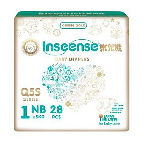 купить Подгузники NB с вырезом для пупка (0-5 кг) Inseense Q5S 28 шт