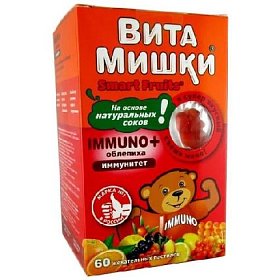 купить Витамишки Иммуно+облепиха жев. паст. 2,5г №60