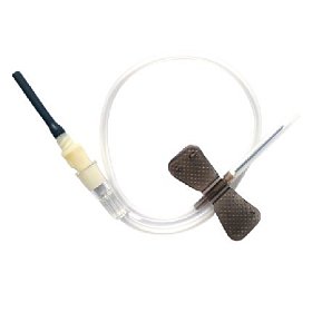 купить Игла-бабочка для взятия венозной крови 0,7х20 мм 22Gx3/4 30 см 100 шт