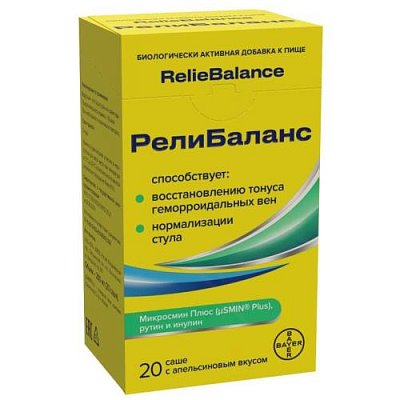 купить РелиБаланс сусп. саше 10мл №20
