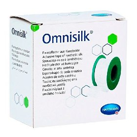 купить Пластырь Omnisilk нестерильный особо прочная фиксация 5 м х 2,5 см №1