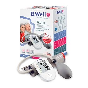 купить Тонометр B.Well PRO-30 полуавтомат аритмия шкала давления манжета 22-32 см