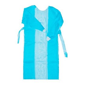 купить Халат медицинский одноразовый Лайт тип-2 р.56-58 спанбонд 42 г/м2, 5 шт