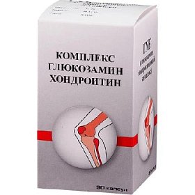 купить Глюкозамин-хондроитиновый комплекс капс. №90